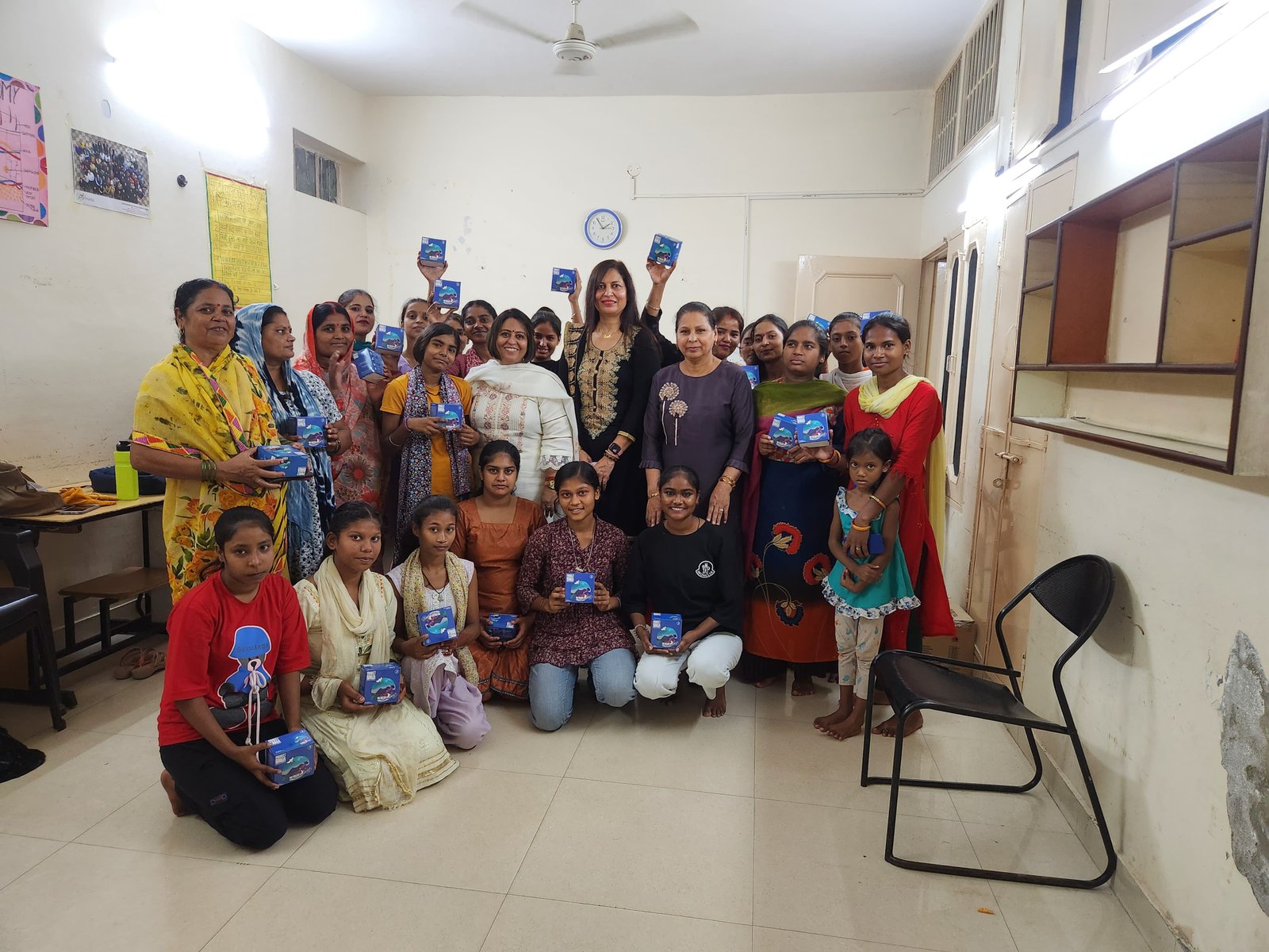 Personal Hygiene Program At Ashiana Children’s Home and nav chetna project